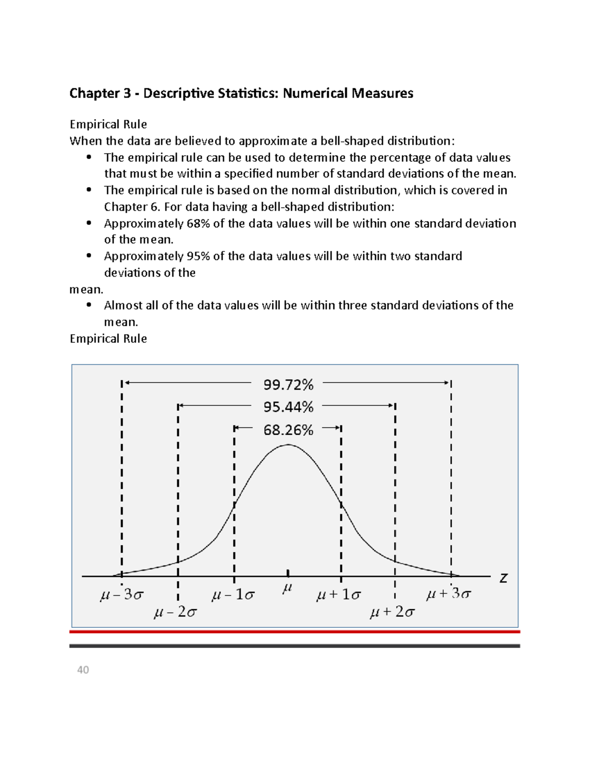 Chapter 3 - Part 6 - Descriptive Statistics: Numerical Measures ...