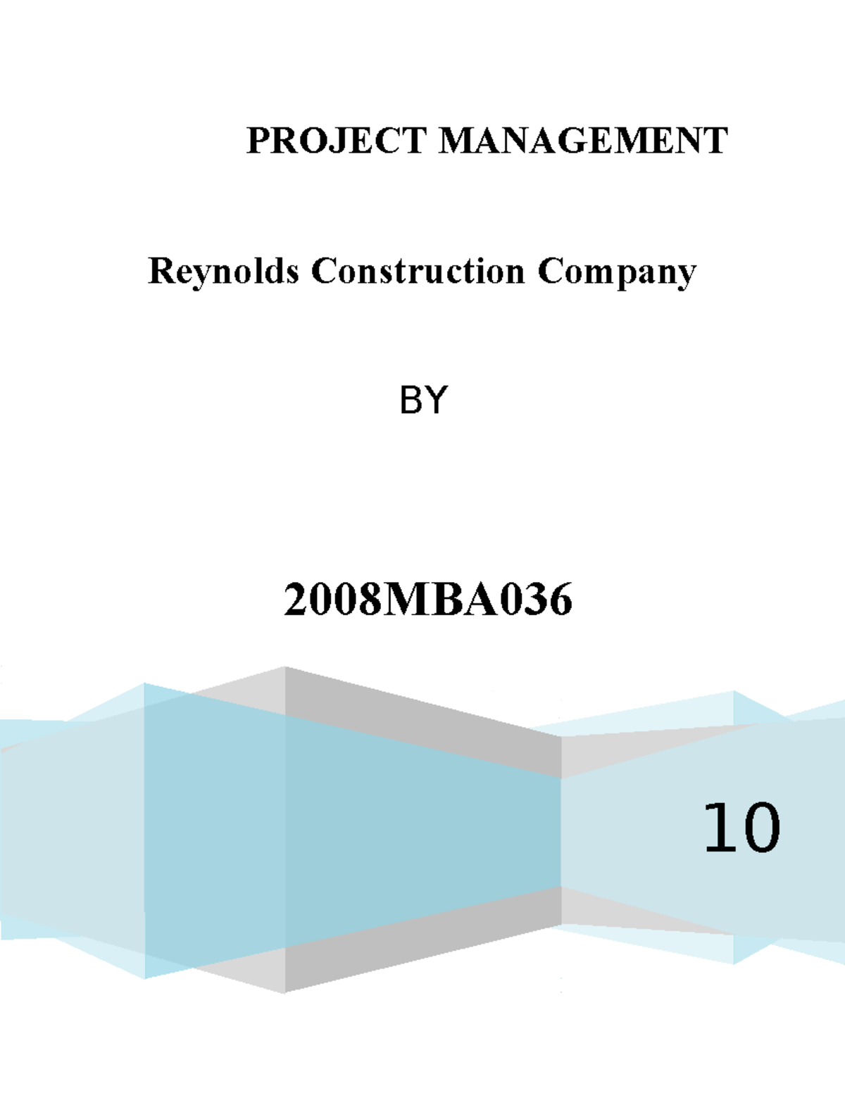 reynoldconstruction PROJECT MANAGEMENT