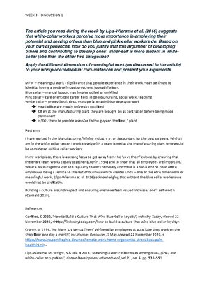 Discussion 2 - Step 1: Post a short (150 word) response to the ...