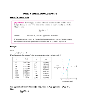 305564 Topic 2 p1 Analytic Trigonometry - Mathematics II - Studocu