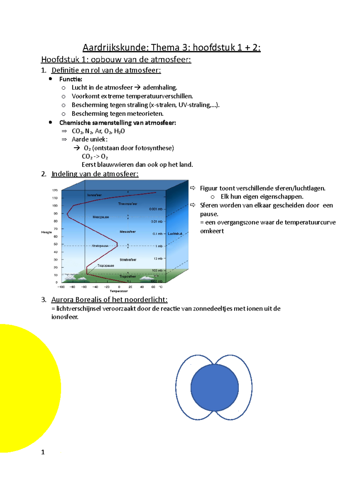 Aardrijkskunde Thema 3 H1+2 - Aardrijkskunde: Thema 3: Hoofdstuk 1 + 2 ...