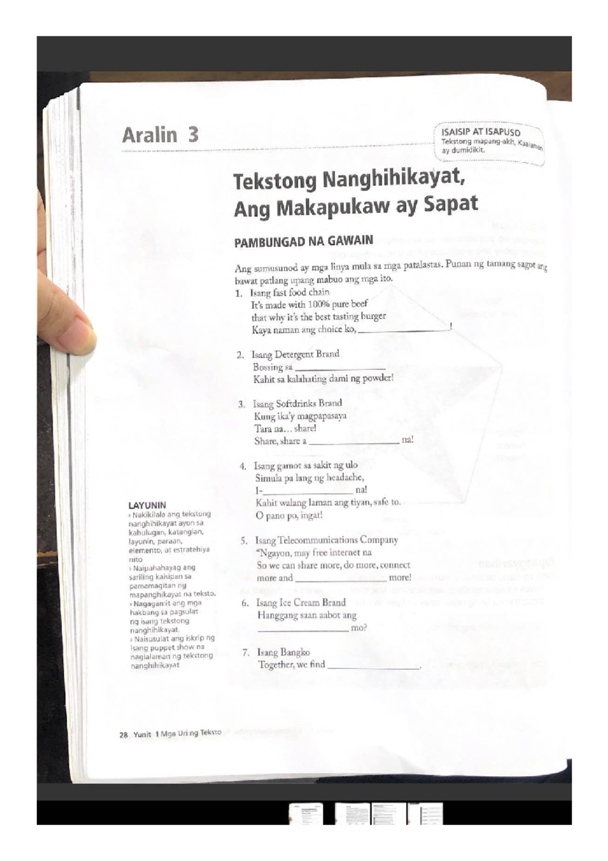 Mga Uri ng Teksto - NOTES ABOUT PAGBASA SUBJECT FOR SENIOR HIGHSCHOOL ...