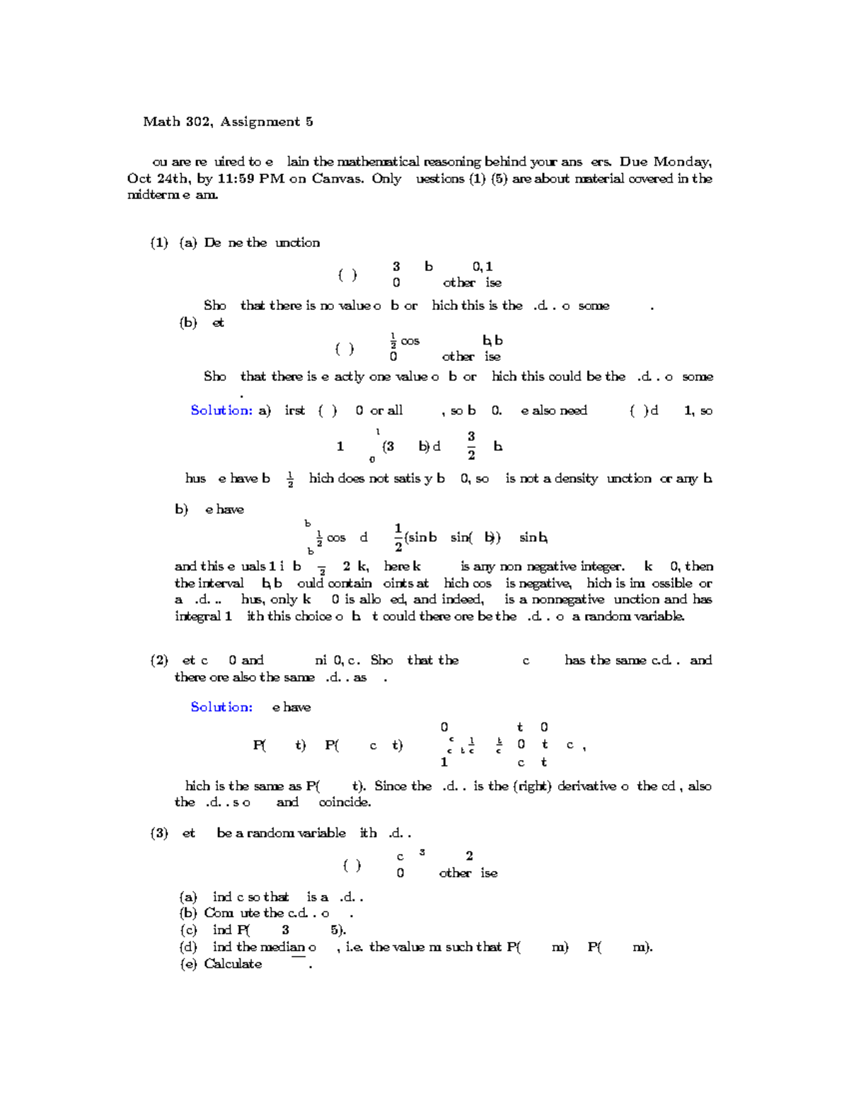 math 302 assignment 1 2022