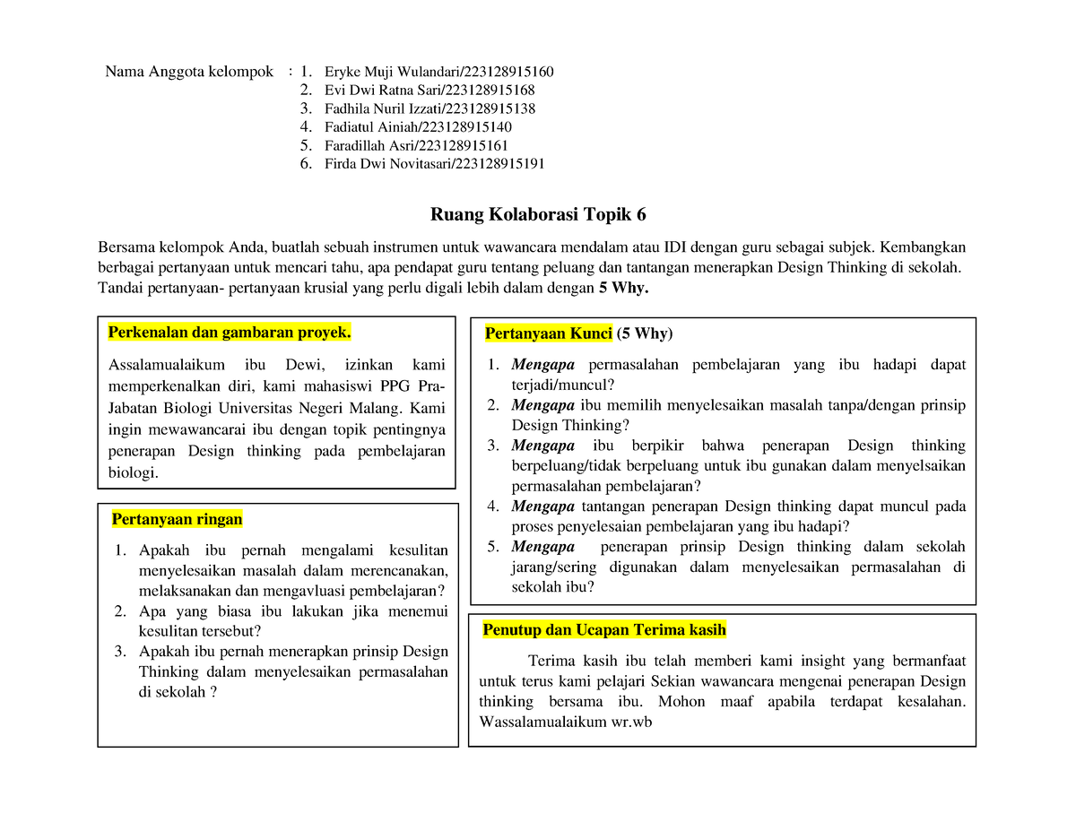 SEL.08.2-T6-4 Ruang Kolaborasi Design Thinking - Nama Anggota Kelompok ...