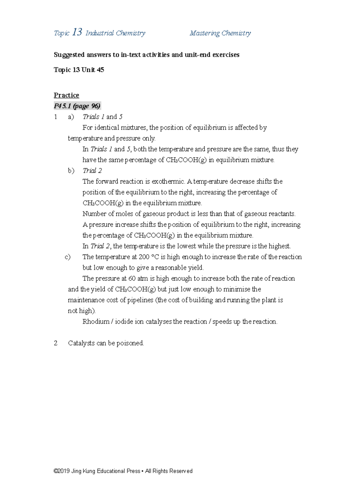 Suggested Answers Unit 45 E - Suggested answers to in-text activities ...