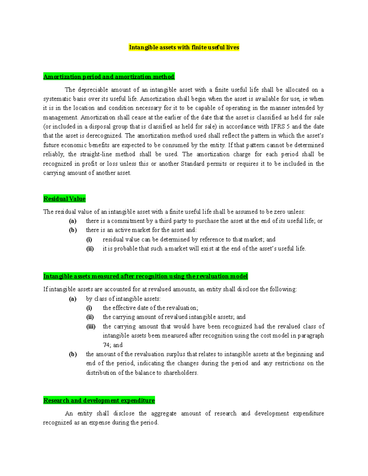 Intangible assets with finite useful lives - Intangible assets with ...