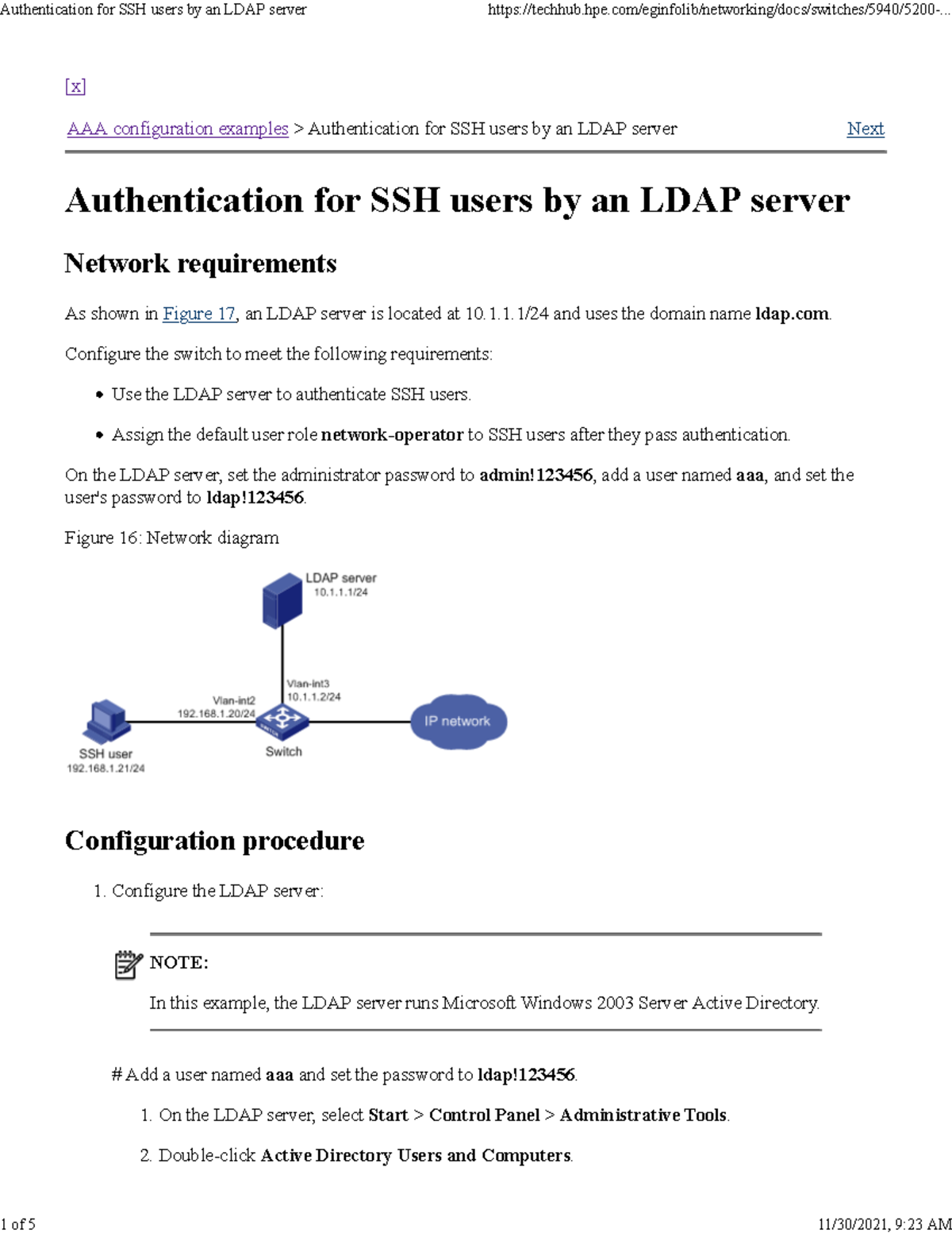 HPE Flex Fabric 5940 Switch Series Security Configuration Guide - [x ...