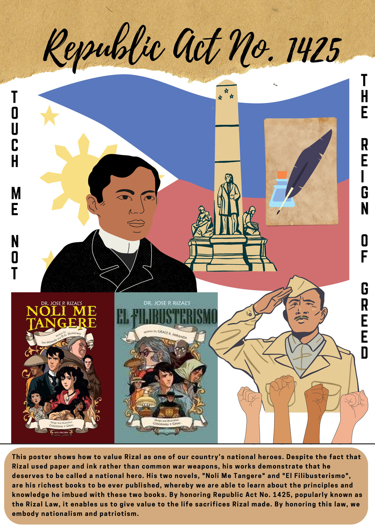 Gemandate Poster- Tabay - Republic Act No. 1425 T O U C H M E N O T T H ...