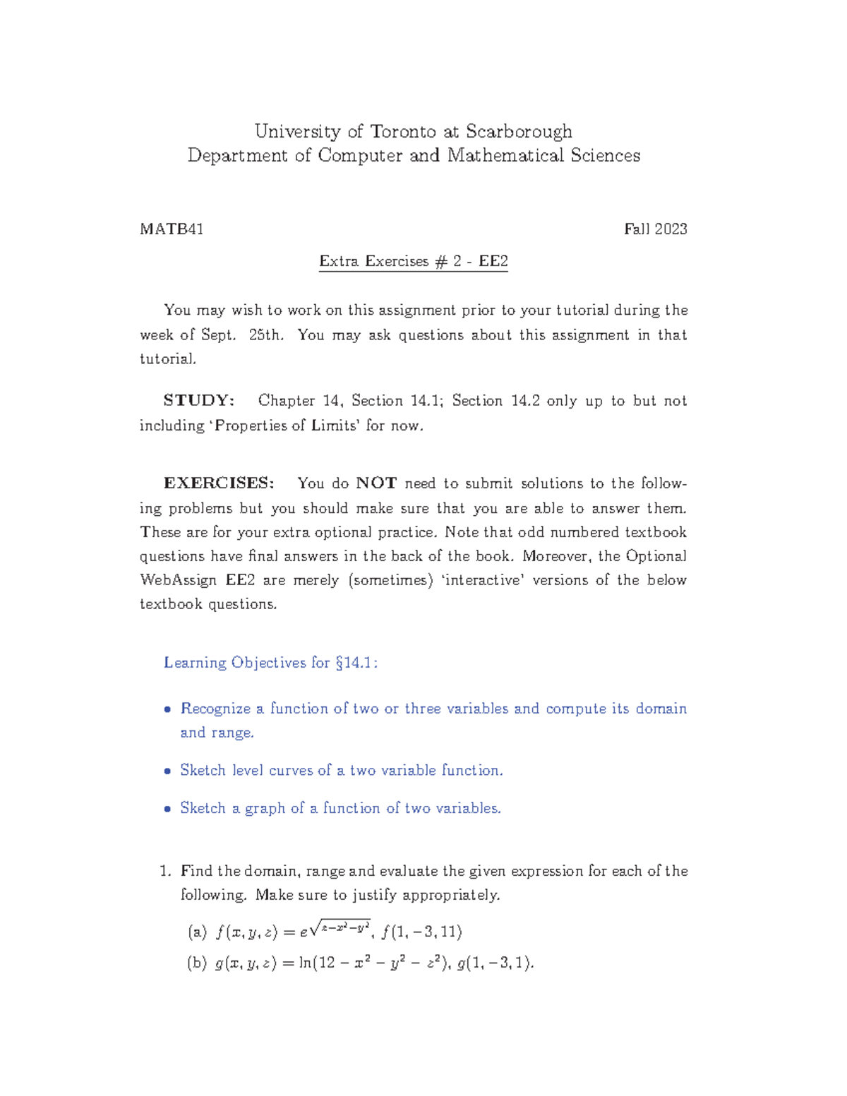 Extra+Exercises+%28EE2%29+w+pic - University of Toronto at Scarborough ...