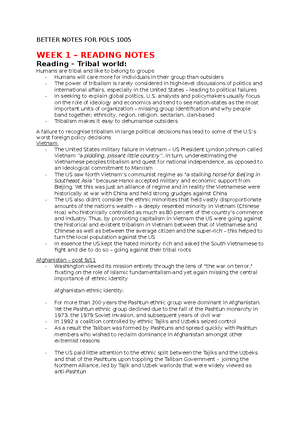 POLS1005 2021-8-13 Guide - POLS Introduction to IR: Foundations and ...