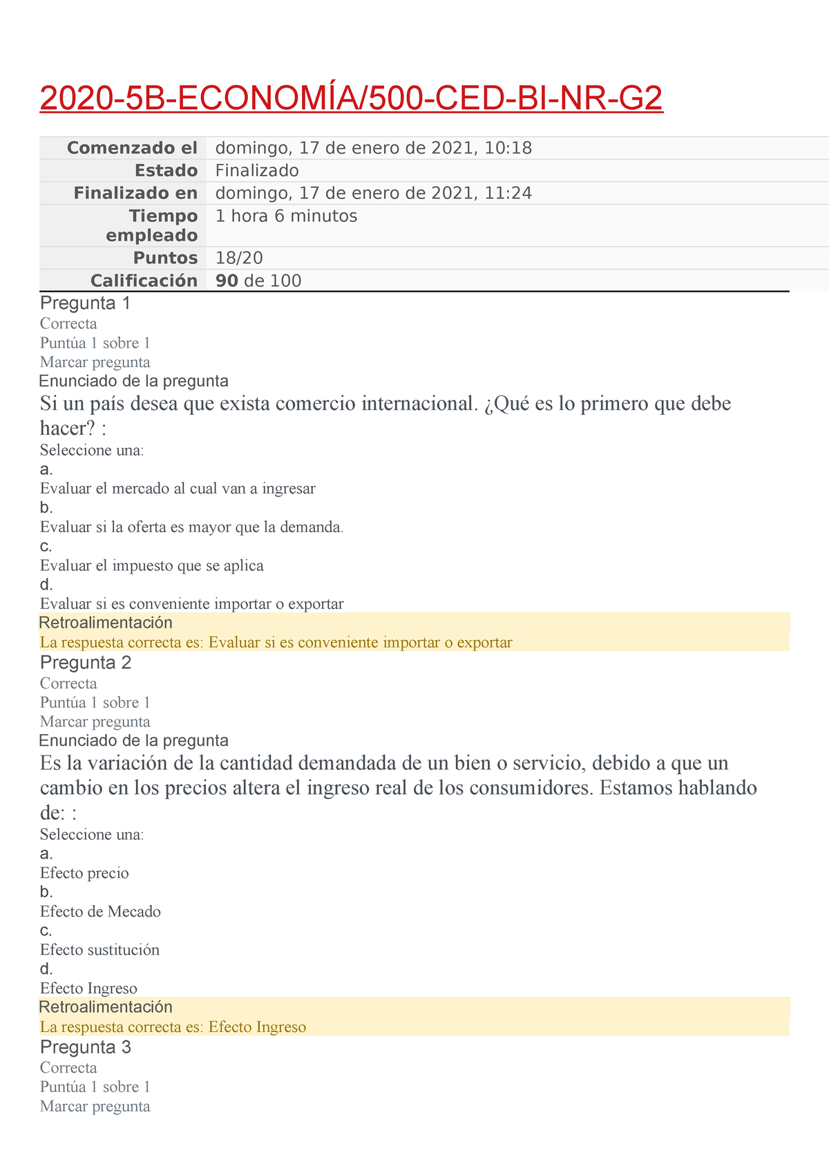 Examen Economia 2021 - 2020-5B-ECONOMÍA/500-CED-BI-NR-G Comenzado El ...