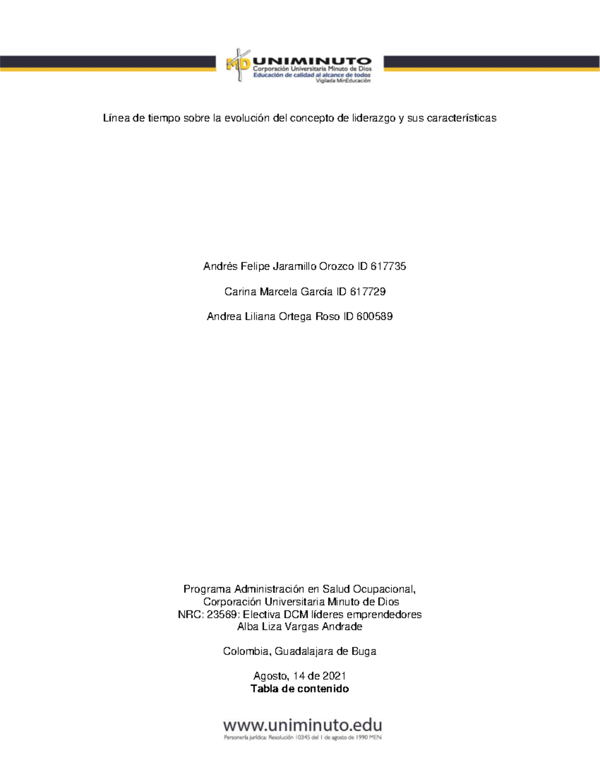 Actividad 1: LINEA DE TIEMPO LIDERES EMPRENDEDORES - Línea de tiempo ...