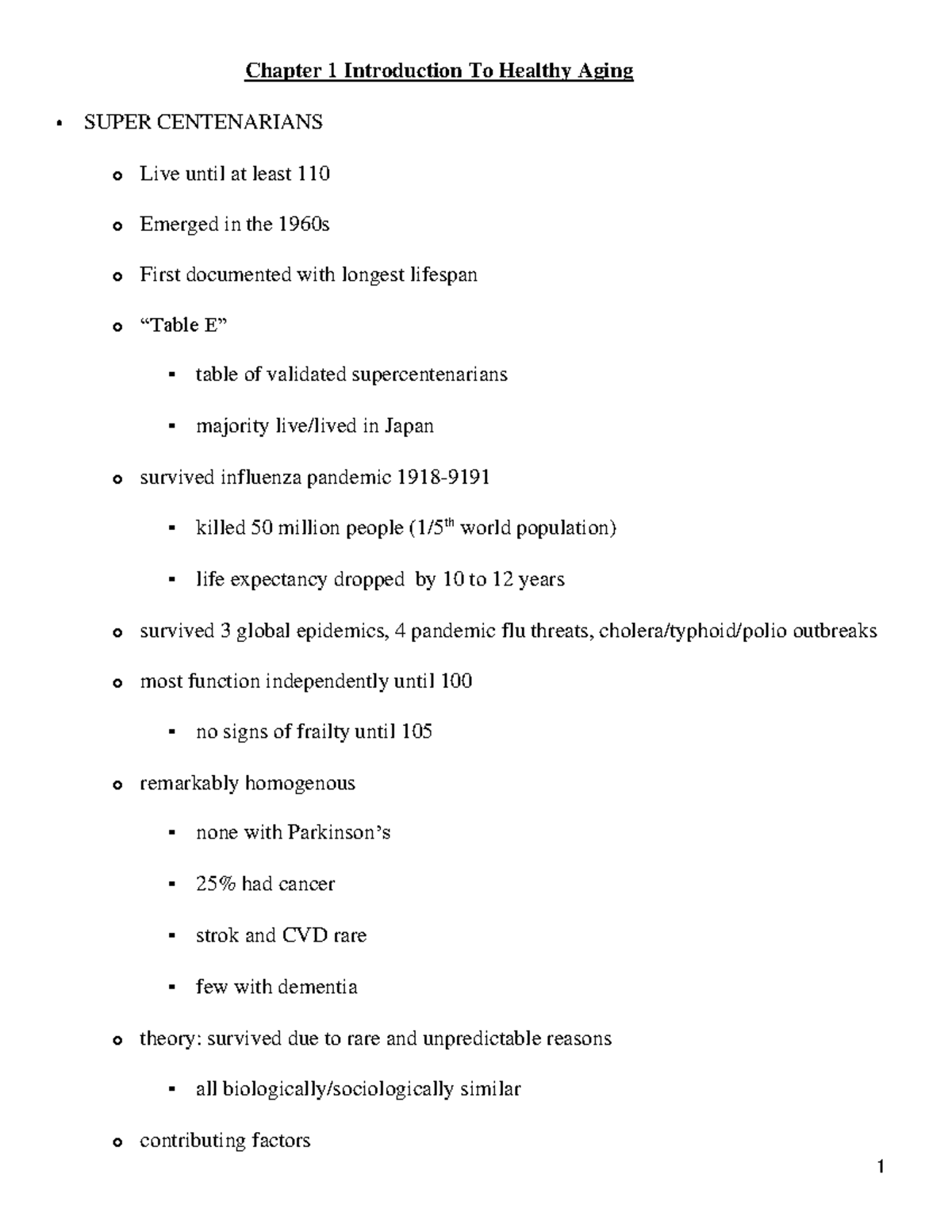 Chapter 1 Introduction To Healthy Aging - analyze appropriate training ...