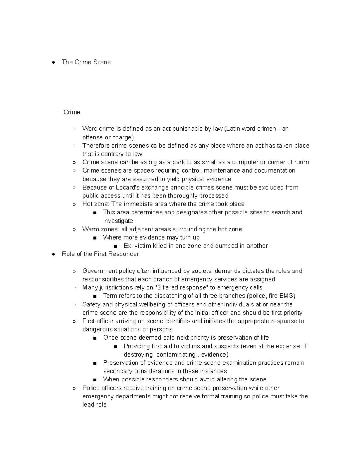 fsc100-chapter-3-summary-notes-the-crime-scene-crime-word-crime-is