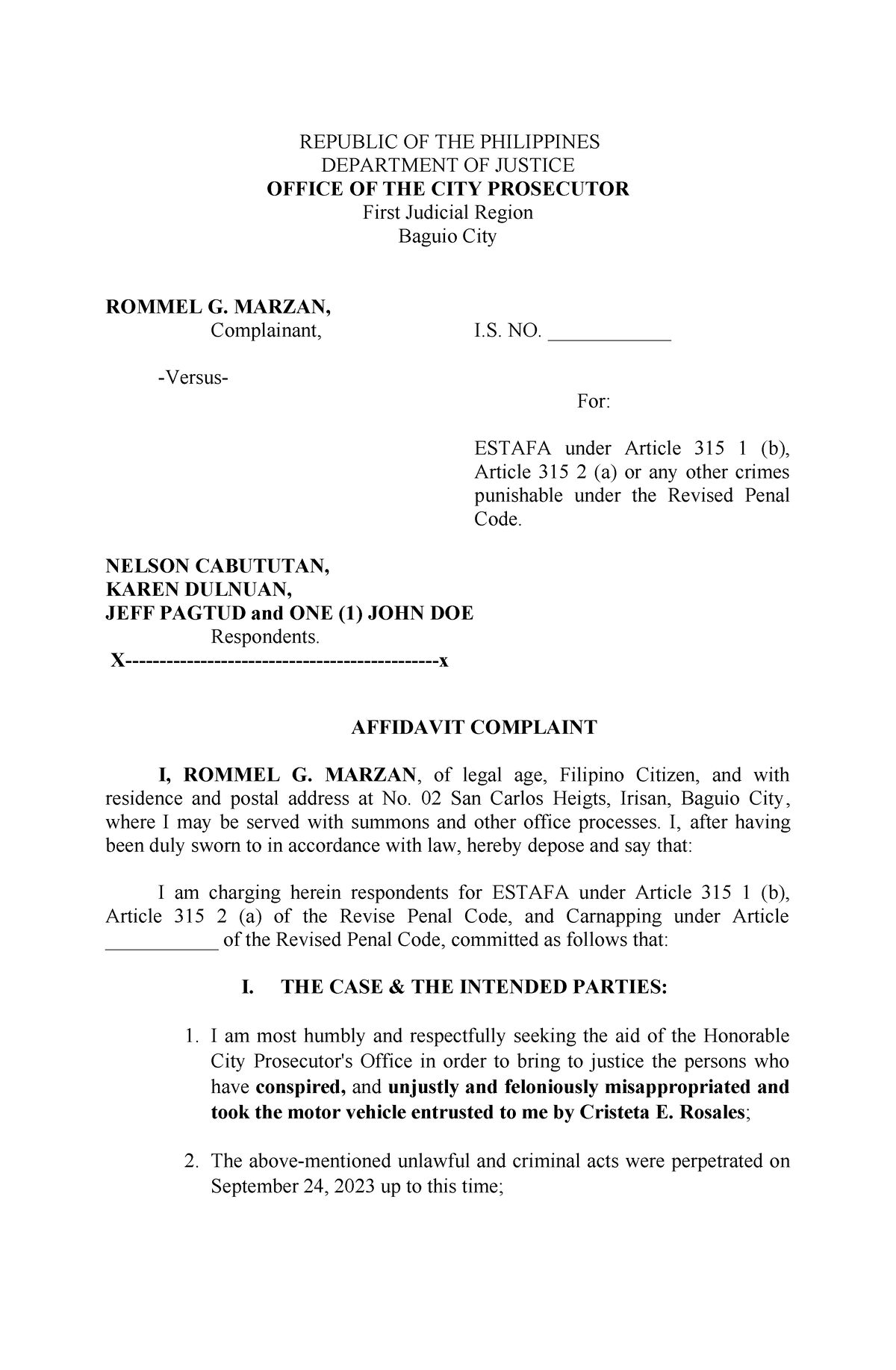 Art 315 1 (b)-philplans. final - REPUBLIC OF THE PHILIPPINES DEPARTMENT ...