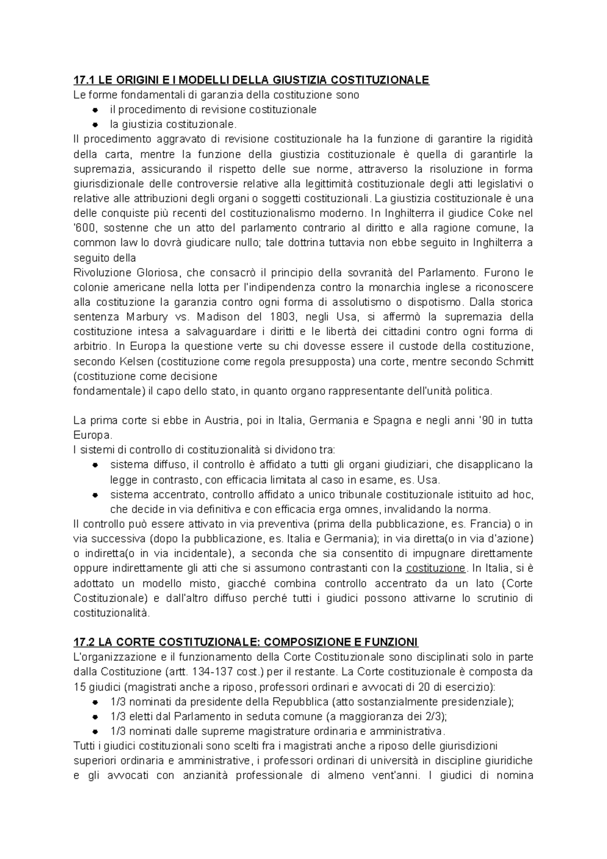 elementi di diritto costituzionale pdf