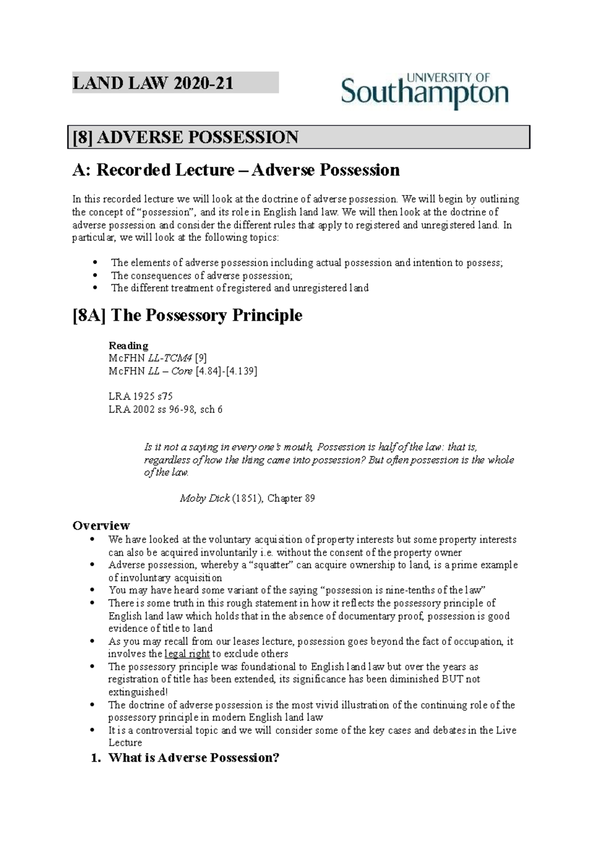 ll-20-21-adverse-possession-land-law-2020-8-adverse-possession-a