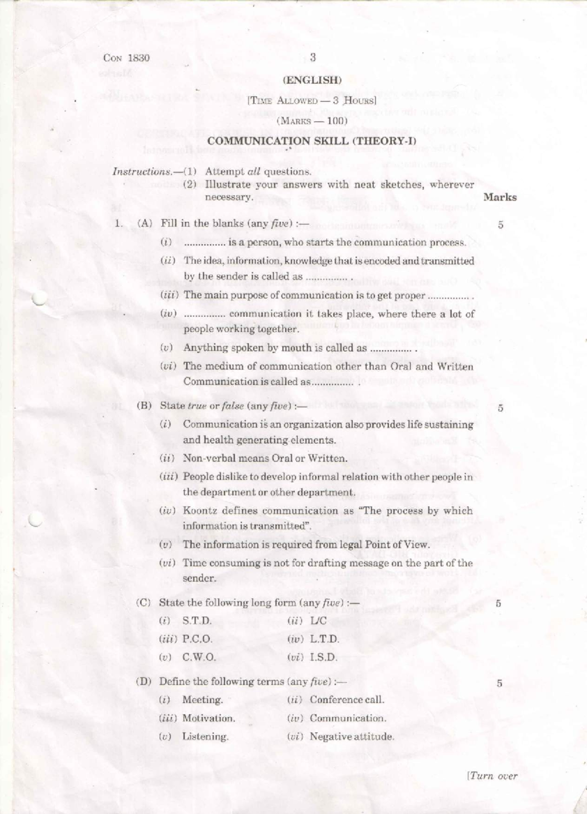 Dmlt 1st year - dmlt practice questions - 2x F2 2 2X2T 2x F2 2 2X2I ...