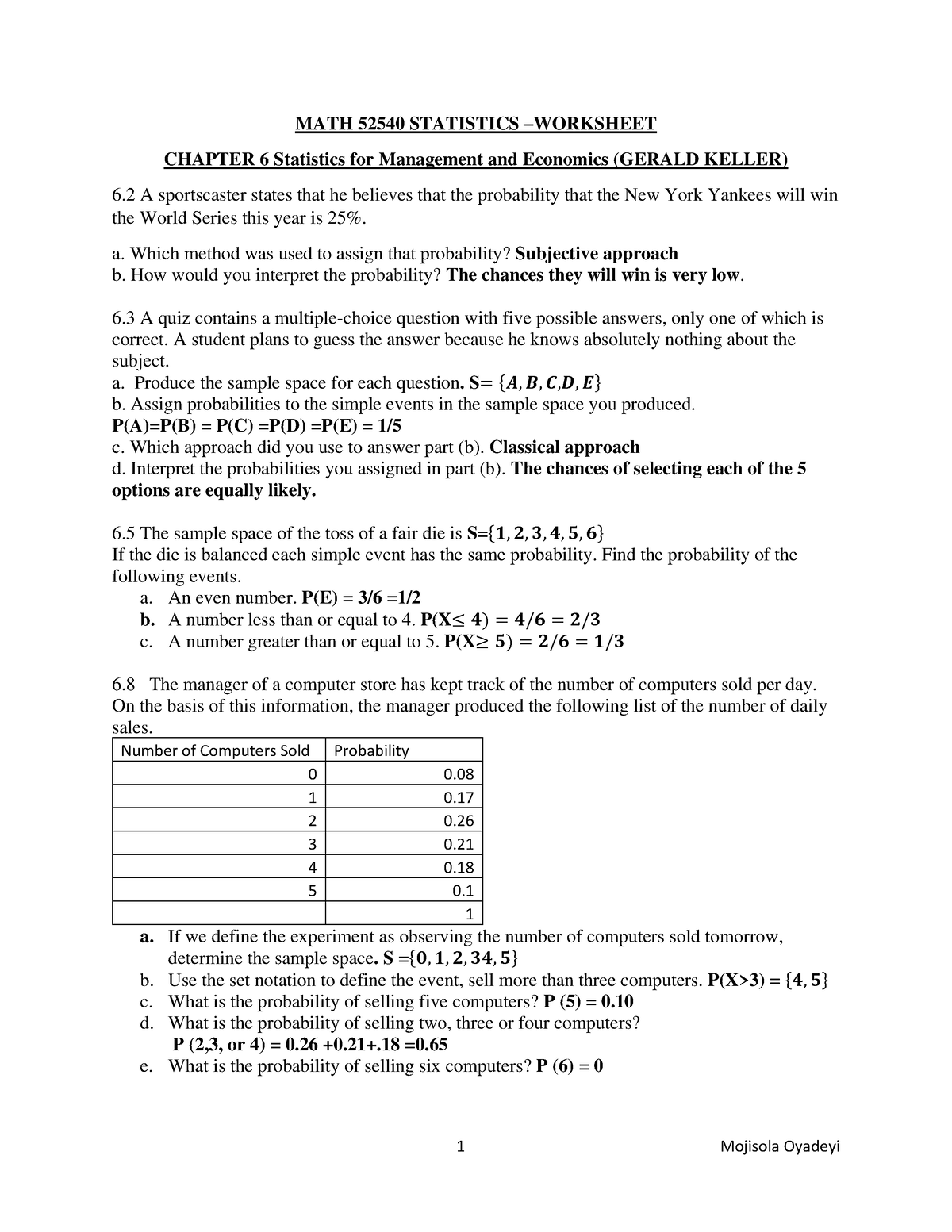 statistics chapter 3 homework answers