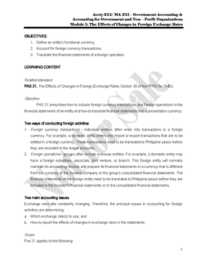 ACCT 101 Chapter 1 Handout - ACCT 101 – Fundamentals of Accounting 1 ...