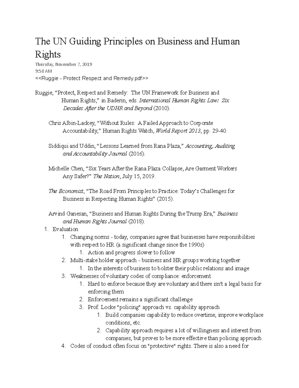 The UN Guiding Principles on Business and Human Rights - The UN Guiding ...