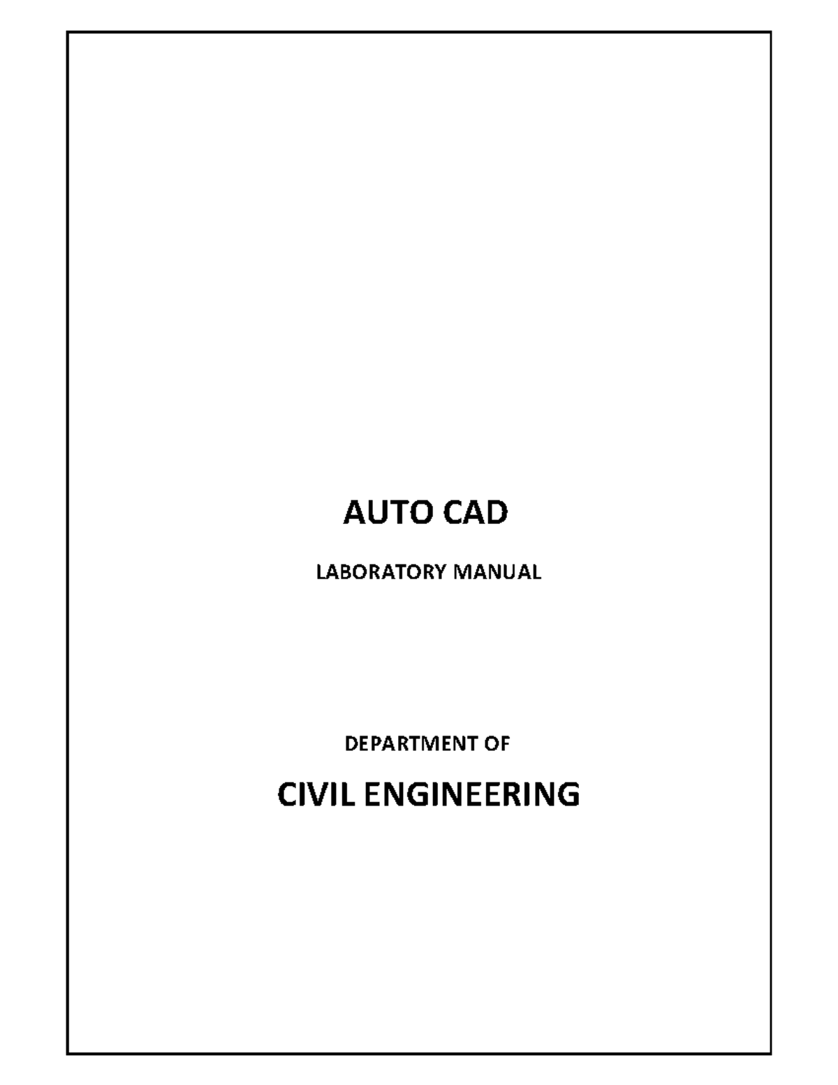 cad-in-civil-engineering-drawing-ii-auto-cad-laboratory-manual