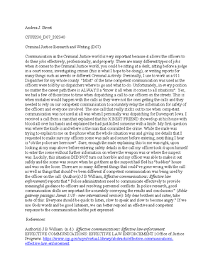 Reponse to Cody for Why note taking as CSI is important - Hello Cody, I ...