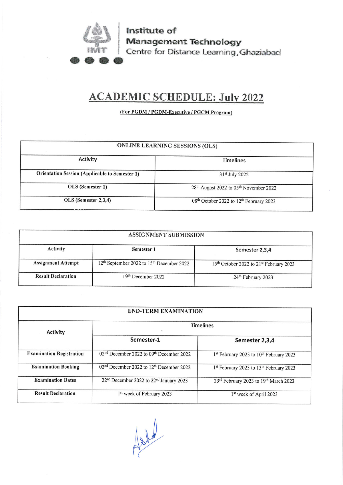 academic-schedule-july-22-mba-executive-studocu