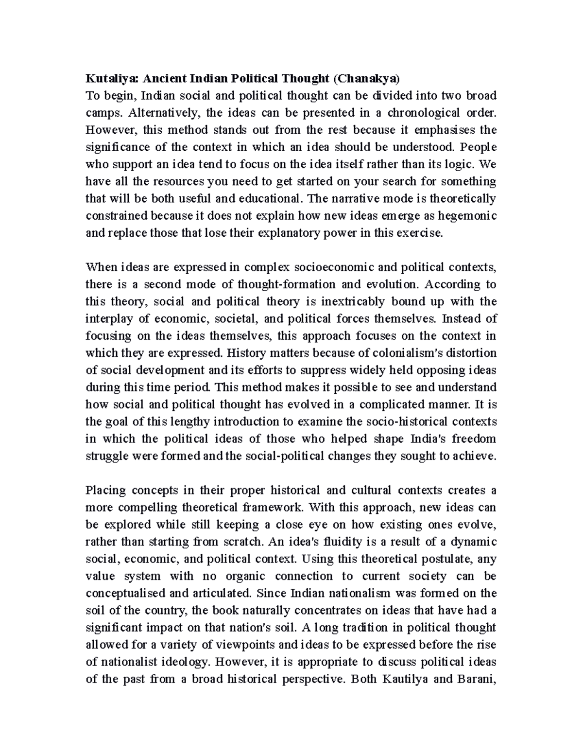kutaliya-ancient-indian-political-thought-chanakya-alternatively