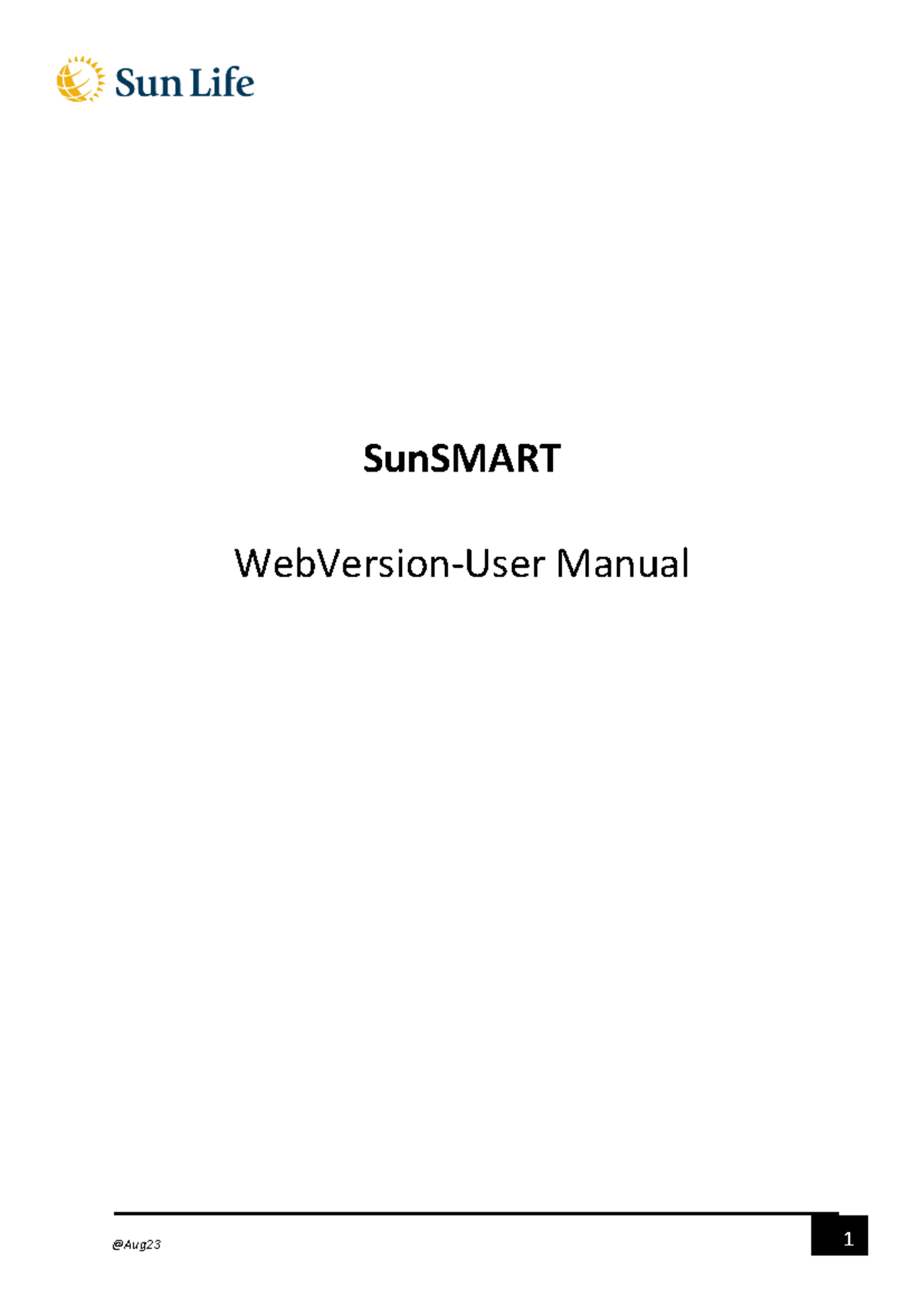 User Manual - Sun Smart Web 2 - SunSMART WebVersion-User Manual 1 Scope ...