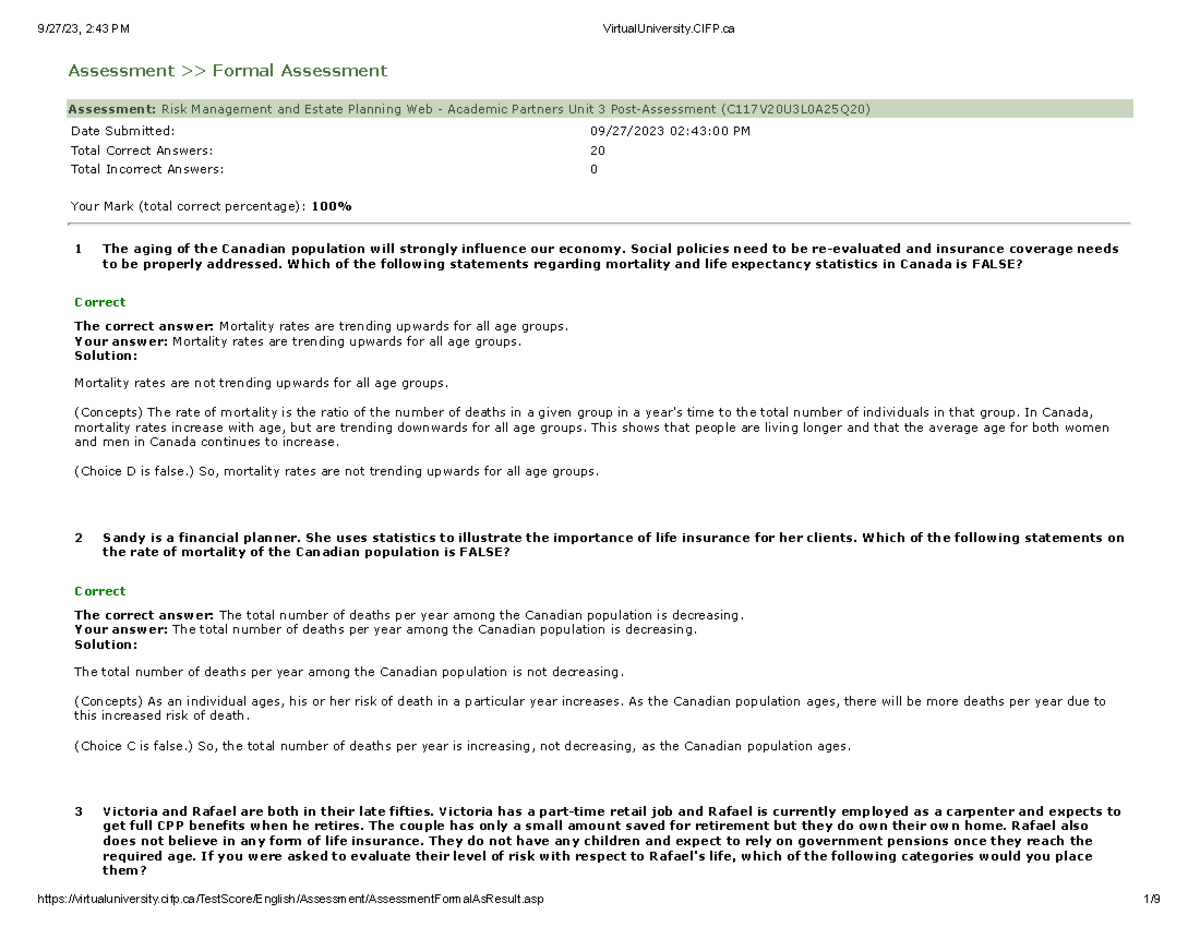 RM&EP - Unit #3 Formal Assessment - Assessment >> Formal Assessment ...