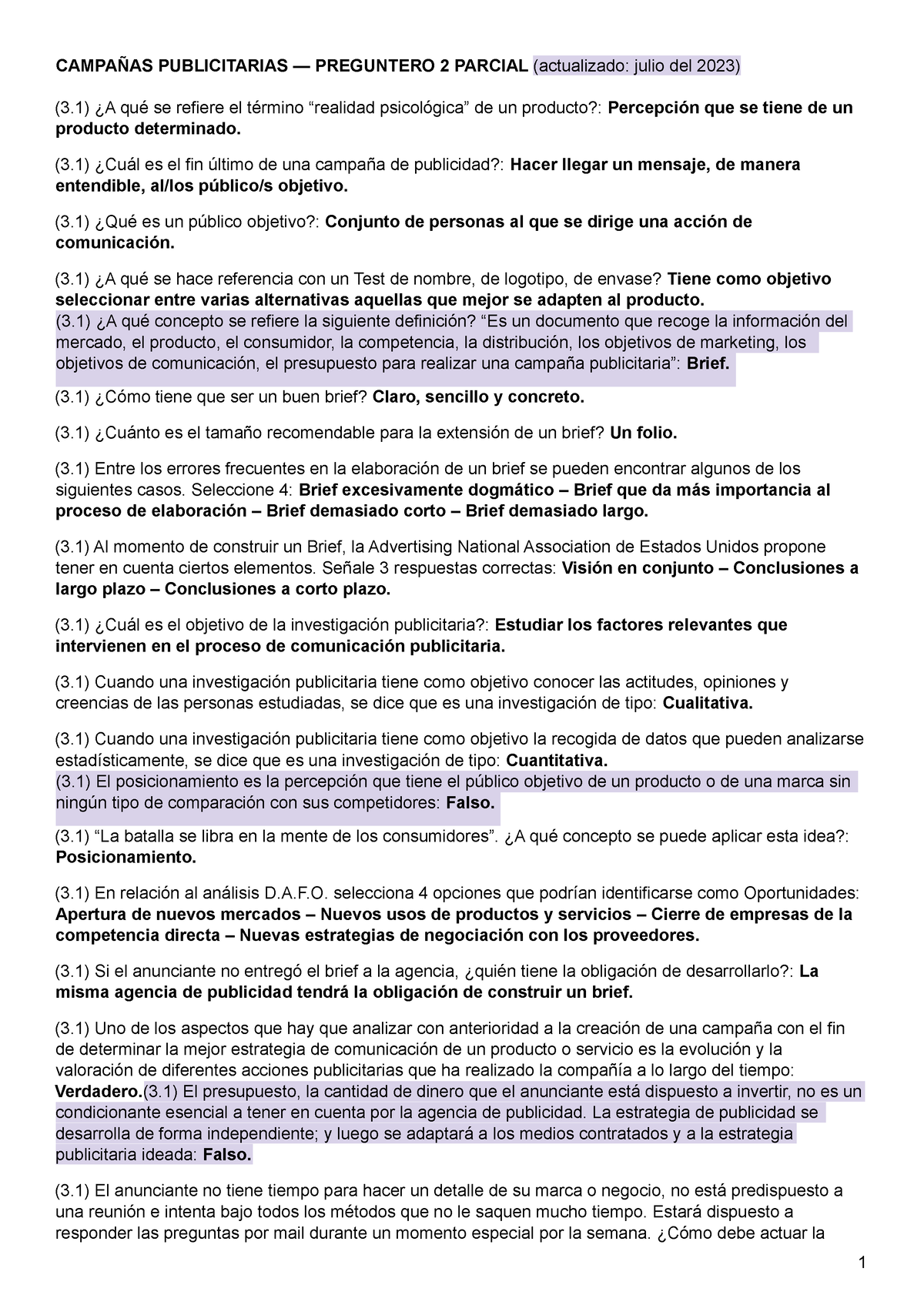 2 Parcial Campanas Publicitarias 2023 CampaÑas Publicitarias