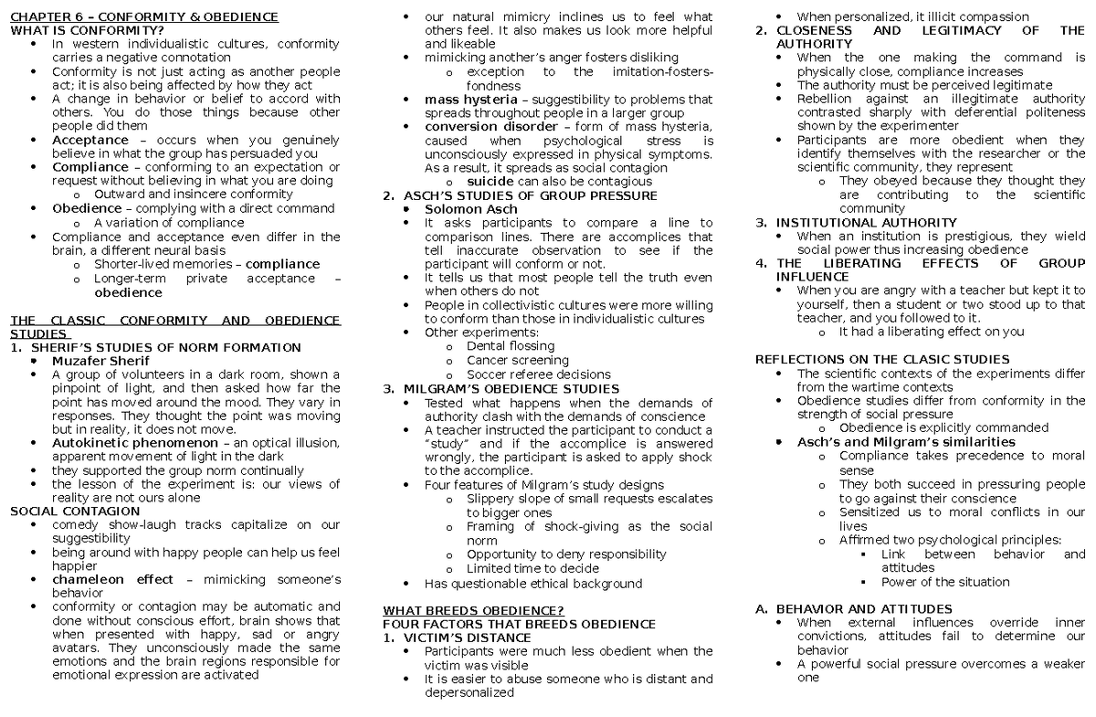 chapter-6-reviewer-social-psychology-chapter-6-conformity