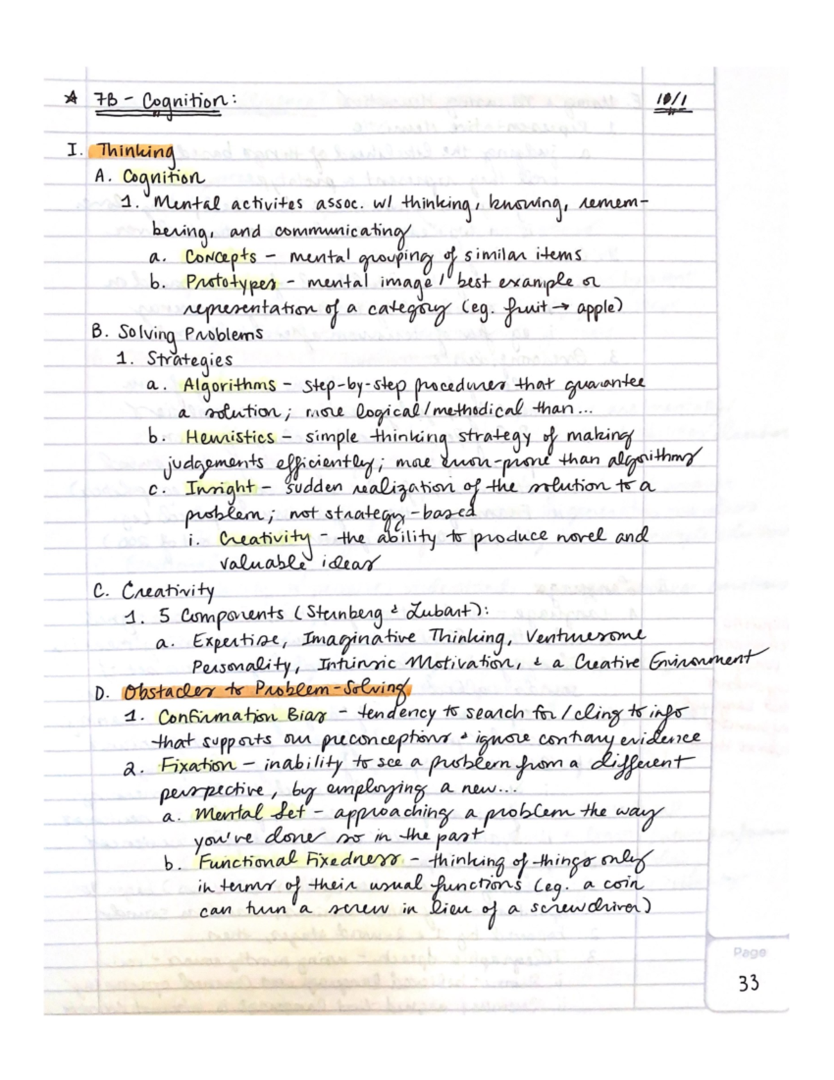 APPsych Notes Part 2 - PSYC 210 - Studocu