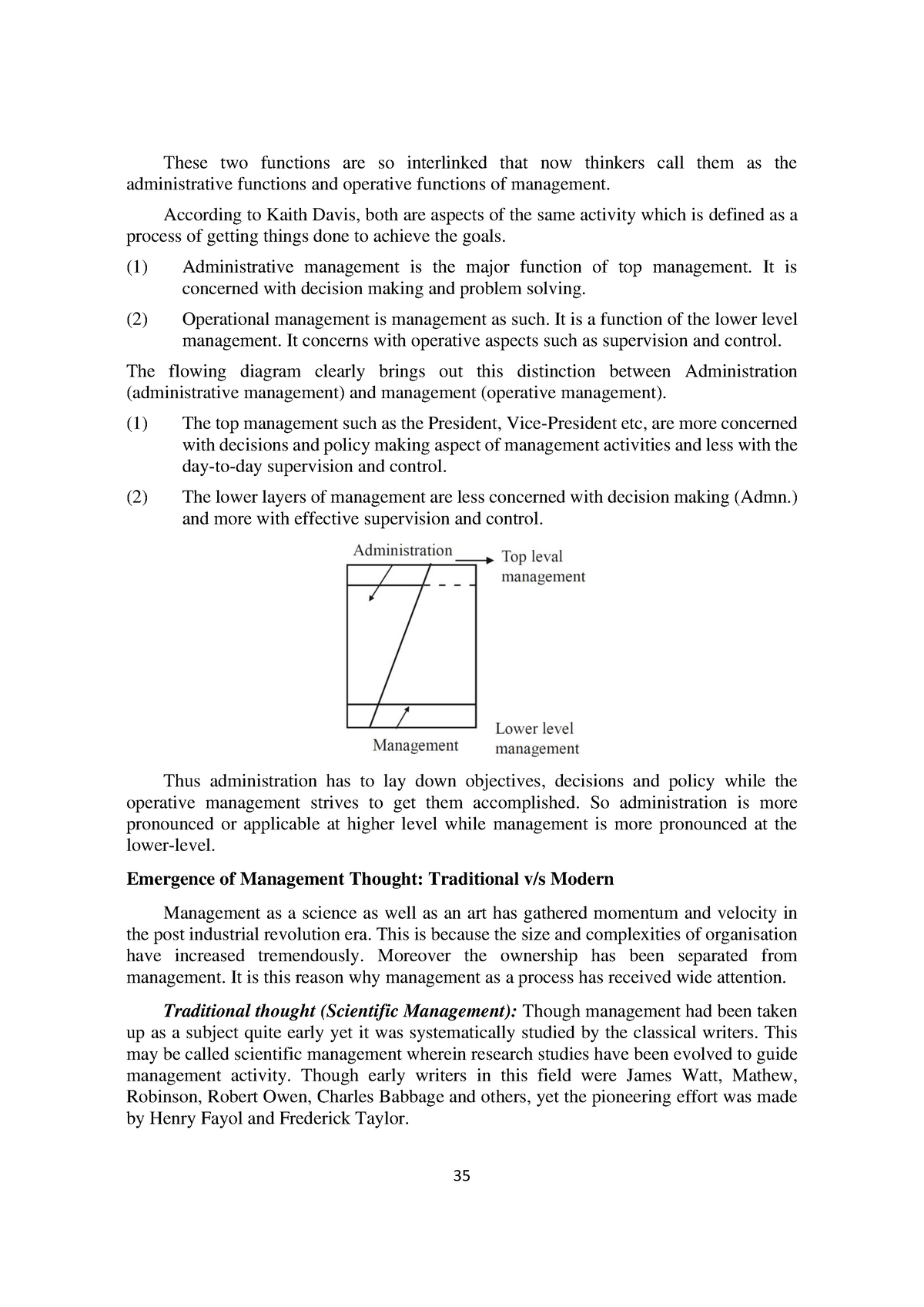 emergence-of-management-thought-traditional-vs-modern-35-these-two