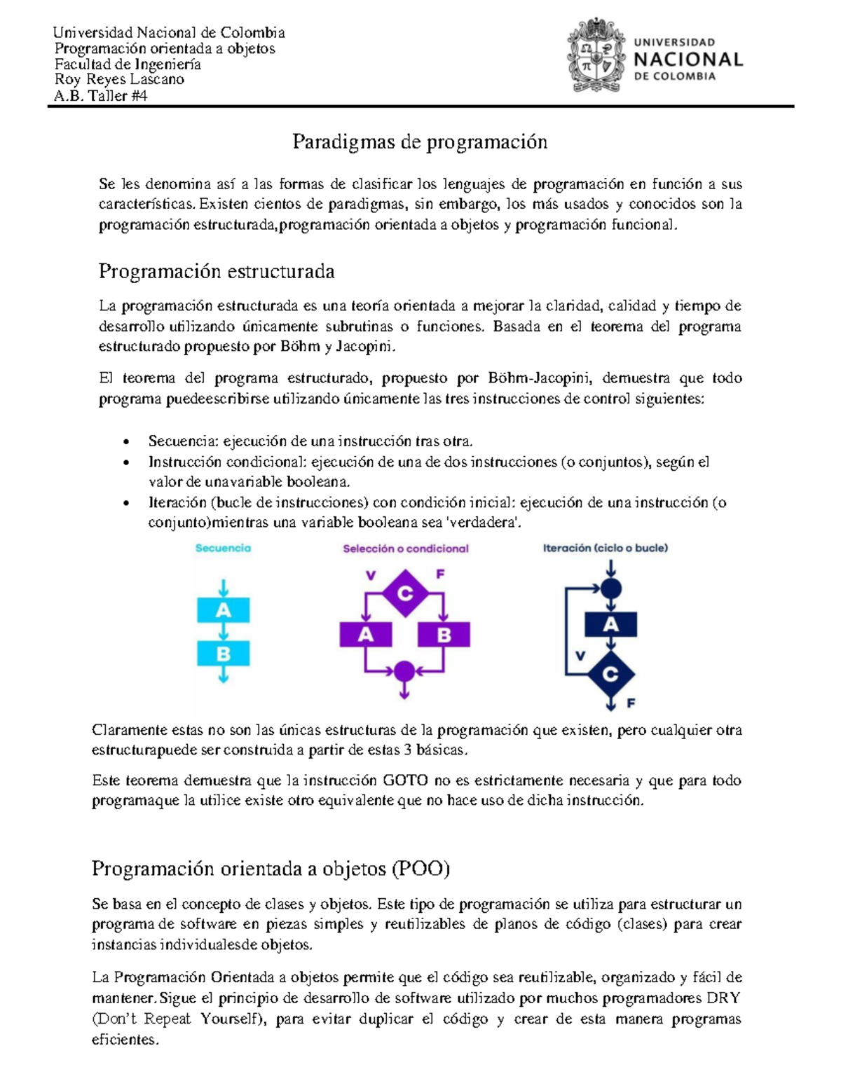 Conceptos Basicos De Algoritmia Taller #4 - A. Taller Facultad De ...