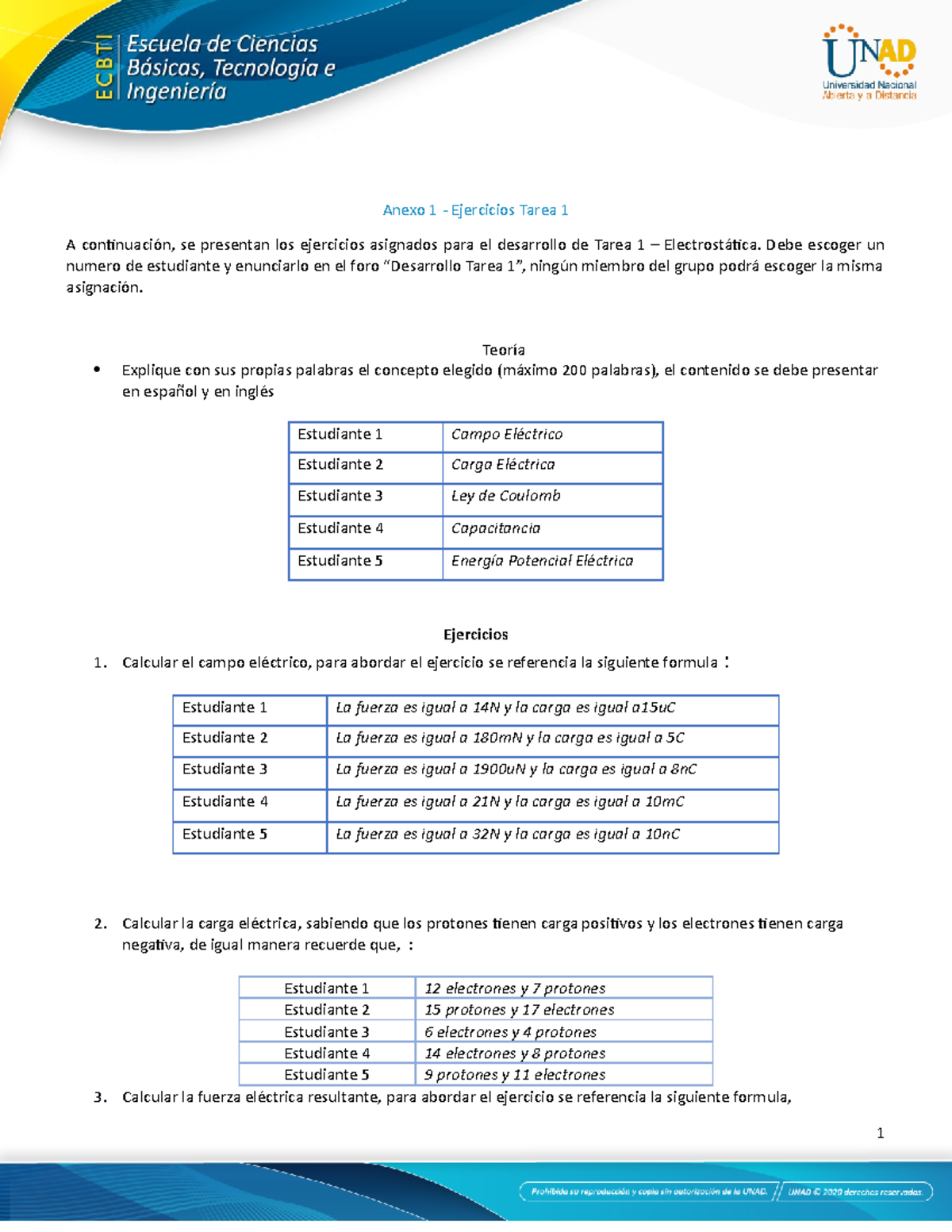 Anexo 1 - Ejercicios Tarea 1 - Anexo 1 - Ejercicios Tarea 1 A ...