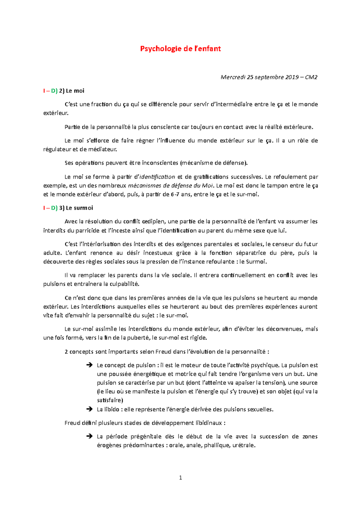 Psychologie de l'enfant David Authier Psychologie de l’enfant
