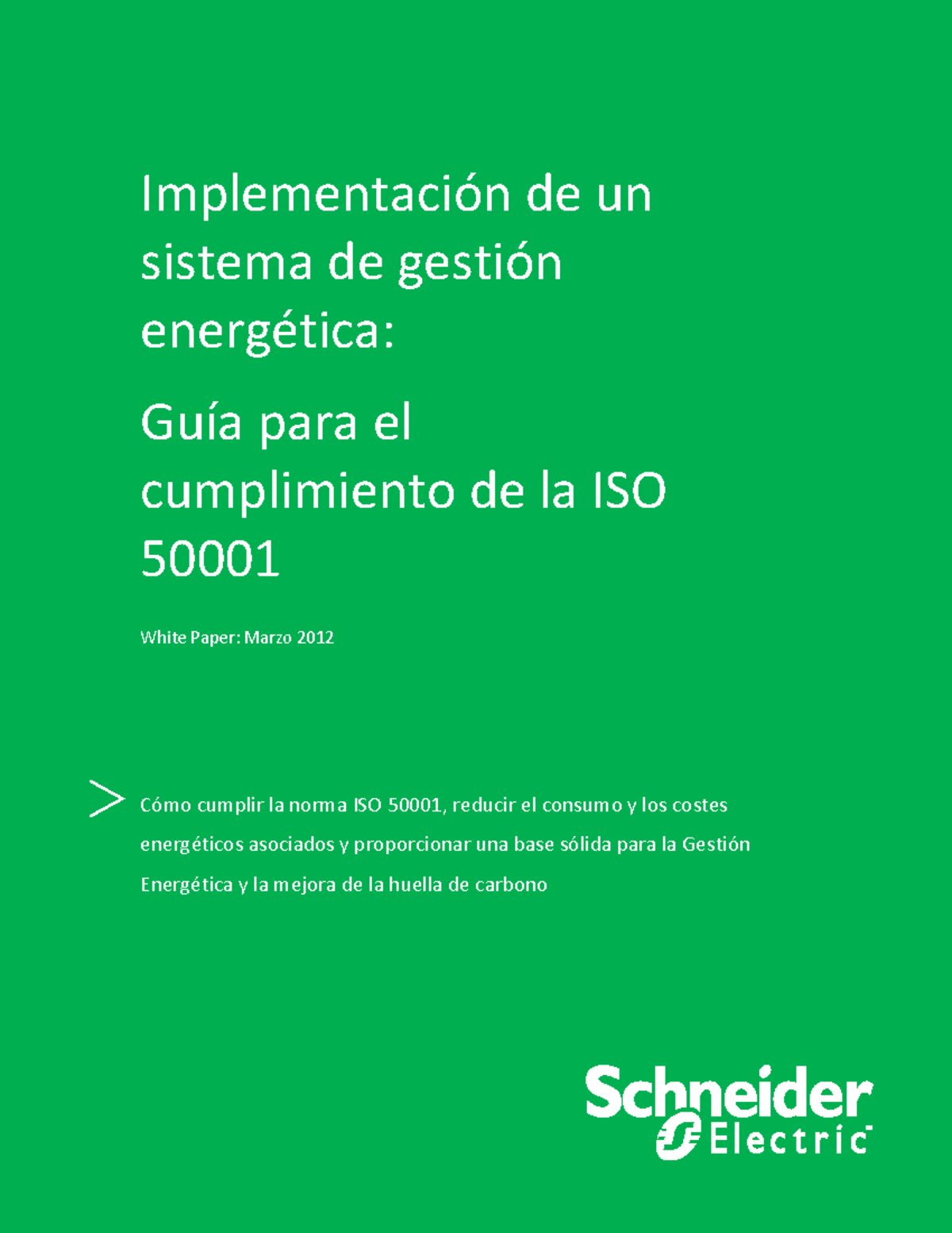 ISO 50001 - .... - Implementación de un sistema de gestión energética ...