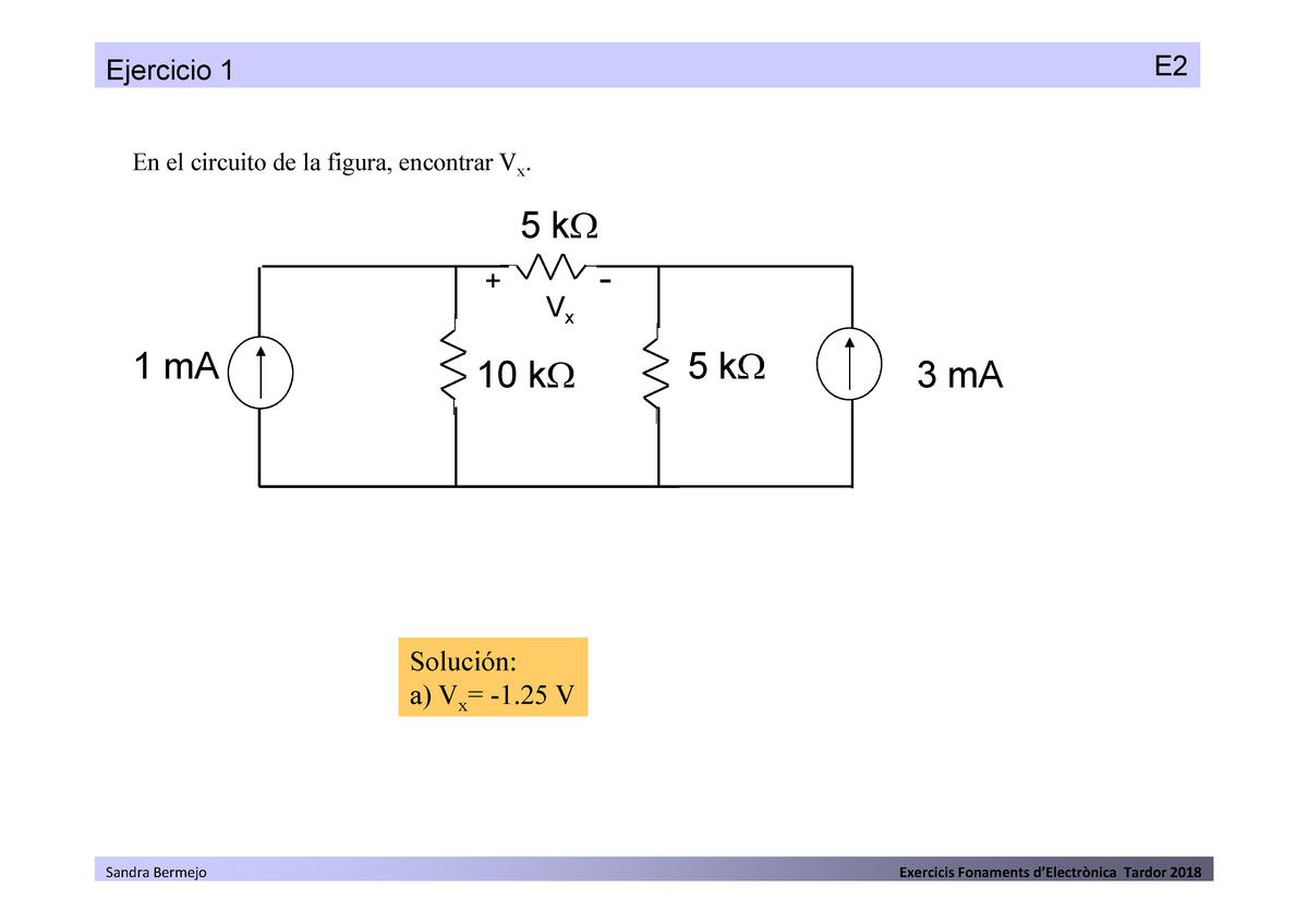 E2 - EJERCICIO ENTREGABLE DE FUNDAMENTOS DE LA ELECTRONICA SANDRA ...