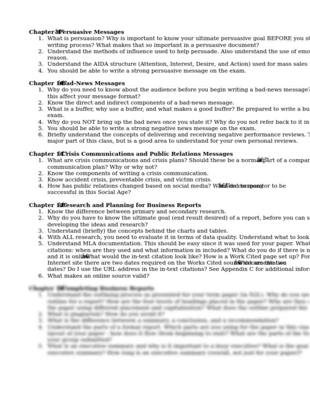 BA 205 Study Guide - BA 205 - Studocu