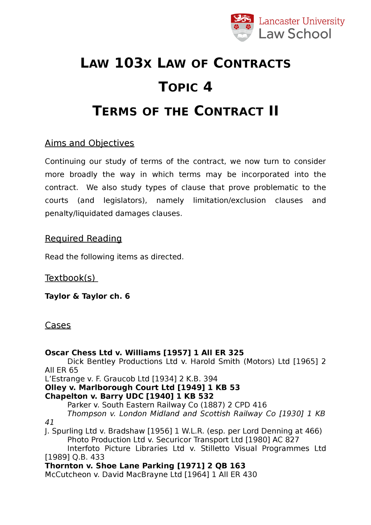 contract law thesis topics