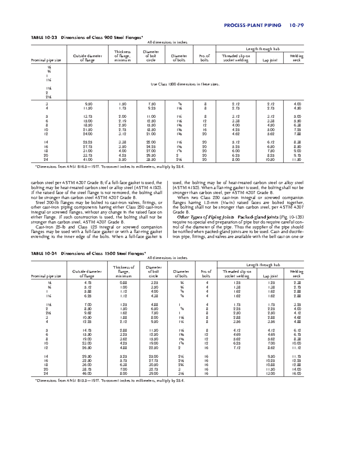 Chemical engineering-49 - carbon steel per ASTM A307 Grade B; if a full ...