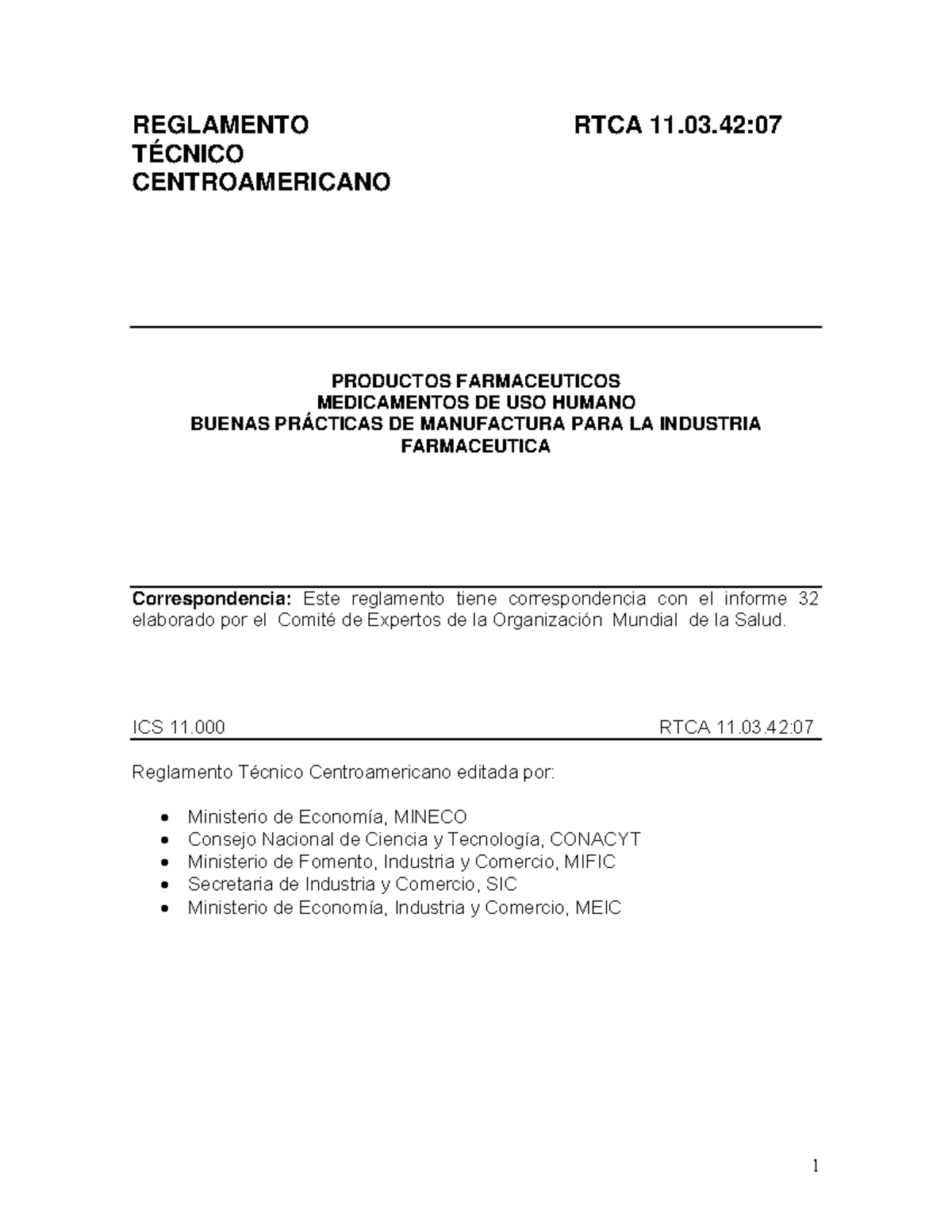 RTCA11.03.42.07BPMMedicamentos Final - REGLAMENTO RTCA 11.03: TÉCNICO ...