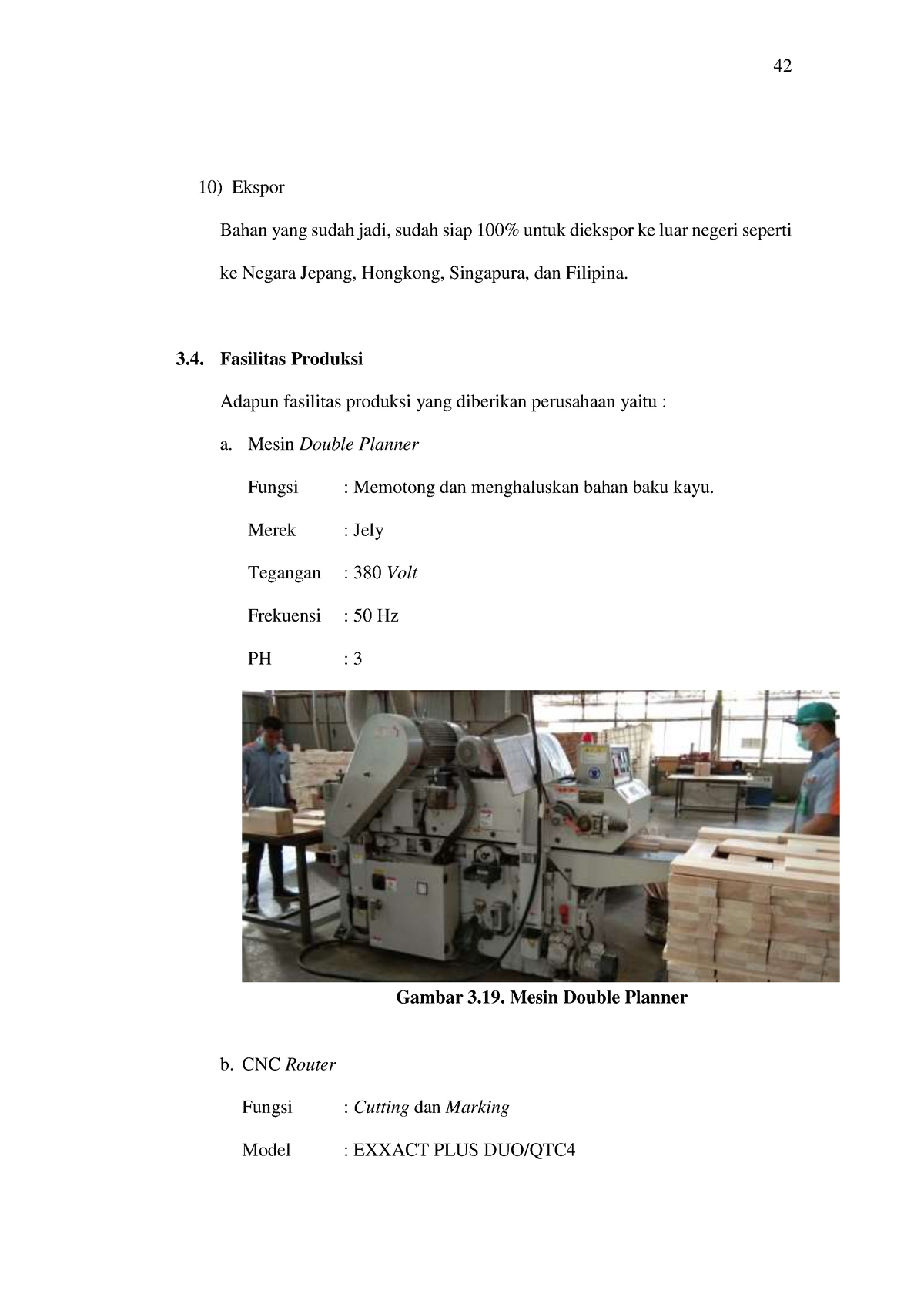 BAB III Popong-6 - Kerja Praktek - 42 Ekspor Bahan Yang Sudah Jadi ...