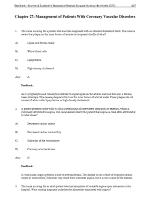 Ch 45 - Test Bank - Chapter 45: Management Of Patients With Oral And Esophageal Disorders A ...