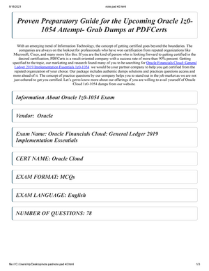 Reliable 1z0-1054-22 Test Syllabus