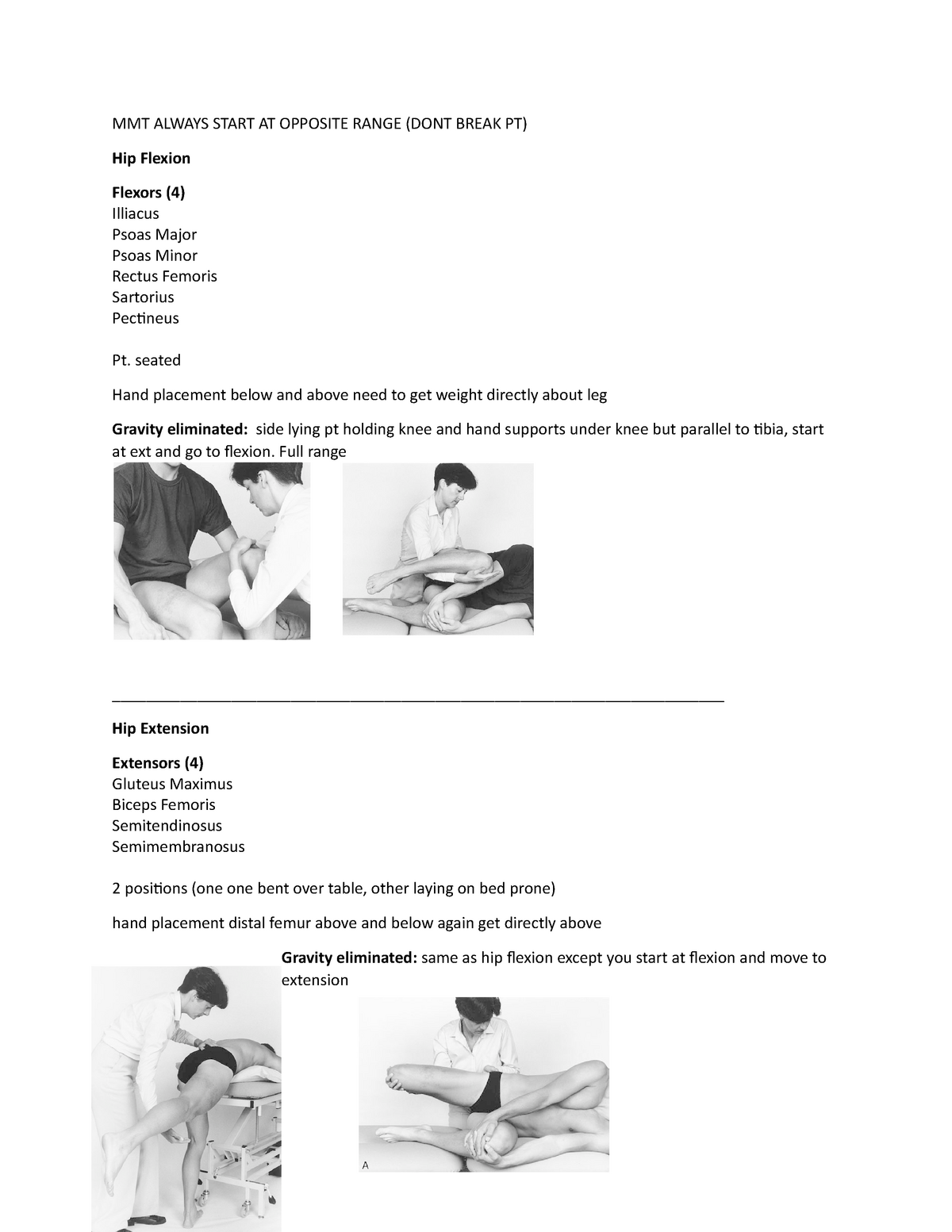 MMT Presentstion Notes - MMT ALWAYS START AT OPPOSITE RANGE (DONT BREAK ...