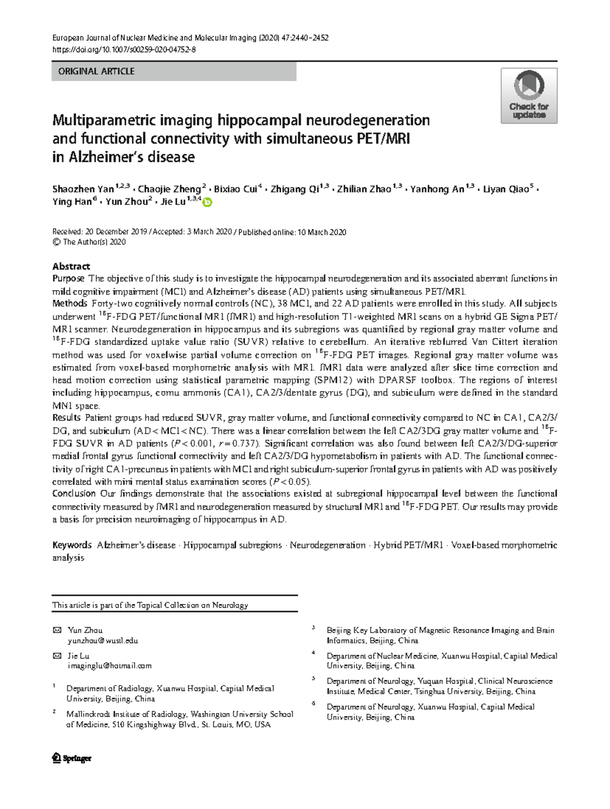 259 2020 Article 4752 - ORIGINAL ARTICLE Multiparametric imaging ...