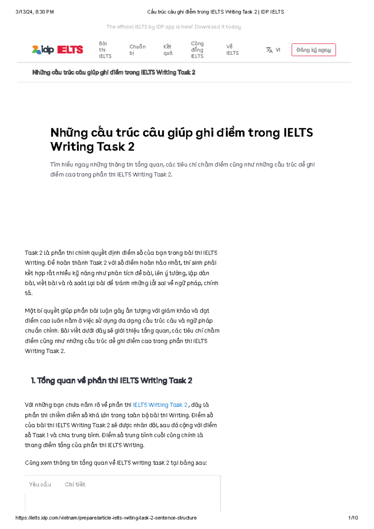 Cấu Trúc Câu Ghi điểm Trong Ielts Writing Task 2 Idp Ielts Idp Ielts